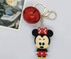 Creative Cartoon Cross Border Large Mickey Minnie Goofy Winnie The Bear Jumping Tiger Donald Duck Daisy Keychain Bag Y2k Fashion