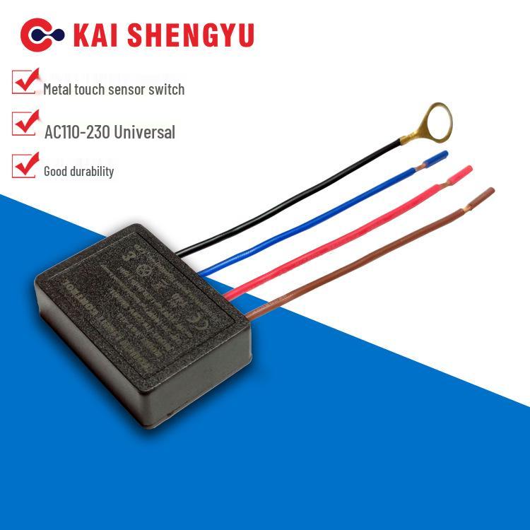 

Трехуровневый диммируемый сенсорный контроллер для настольной лампы и настенного светильника