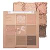 Daisique Shadow Palette 7.5g, 24 Muted Nuts, 1 Pcs