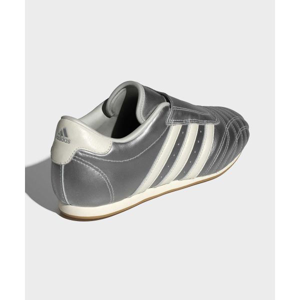 adidas  Taekwondo Silver Metallic Women Sneakers Off-White Gum JS4023