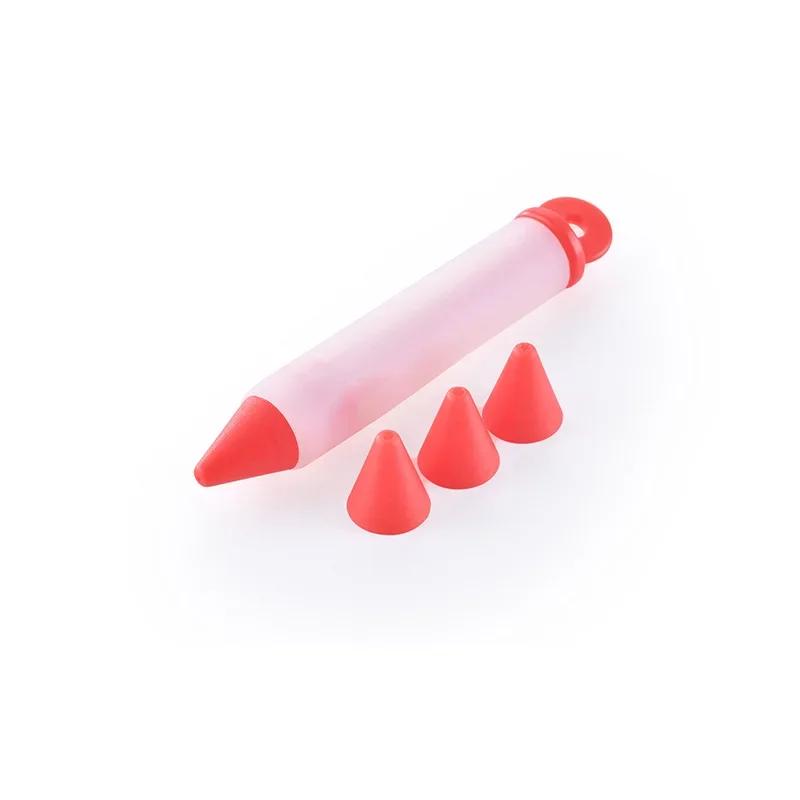 Silicone Food Writing Pen Chocolate Decorating Tools Cake Mold , Cookie Icing Piping Pastry Nozzles Baking Tools for Cakes