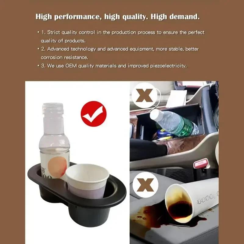 1PC Car Seat Cup Holder Car Interior Organiser Storage Cup Holder For RAM 2002-2016 Rear Seat Car Drink Coffee Milk Cup Holder
