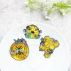 Charming Bee Collecting Honey Brooch - A Sweet Friendship and Love Emblem Gift