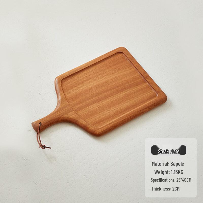 Обеденная тарелка Shanchongshan в японском стиле из черного дерева венге