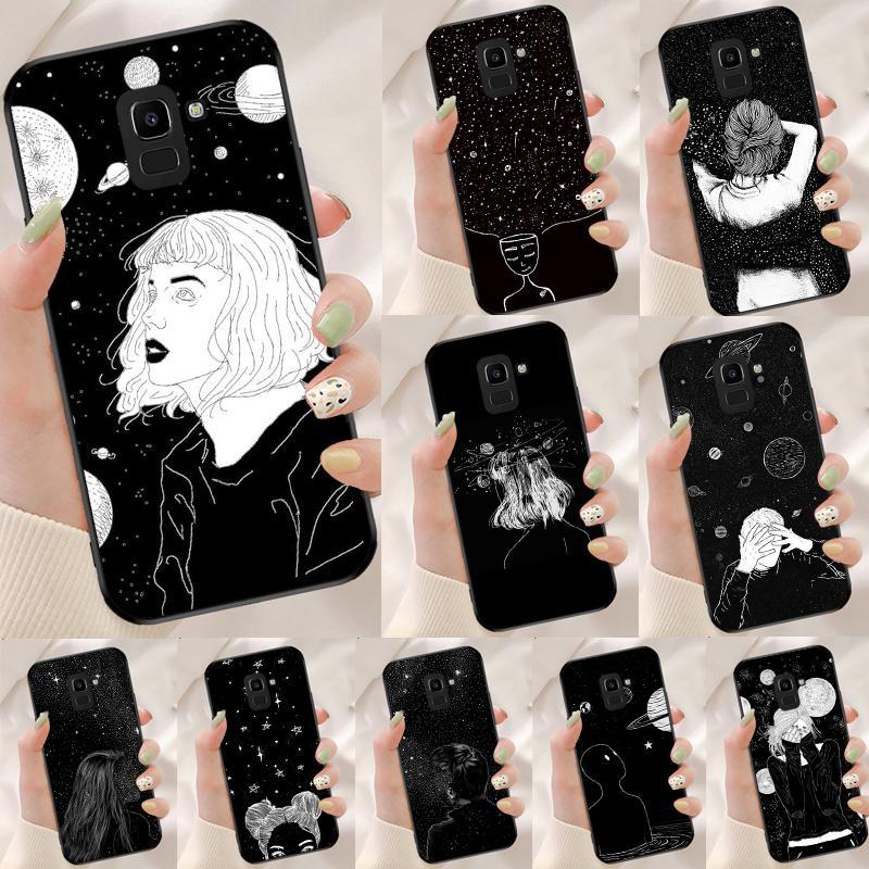 Black White Galaxys Aesthetic For Samsung Galaxy M14 M34 M54 M20 M06 M16 M12 M13 M15 M35 M55 M33 M53 M21 M31 M32 M52 Case