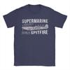 Spitfire Supermarine RAF Fighter Aircraft T Shirts  100 Cotton Tees Summer Vintage Short Sleeve T Shirt O Neck Hippie Tshirt