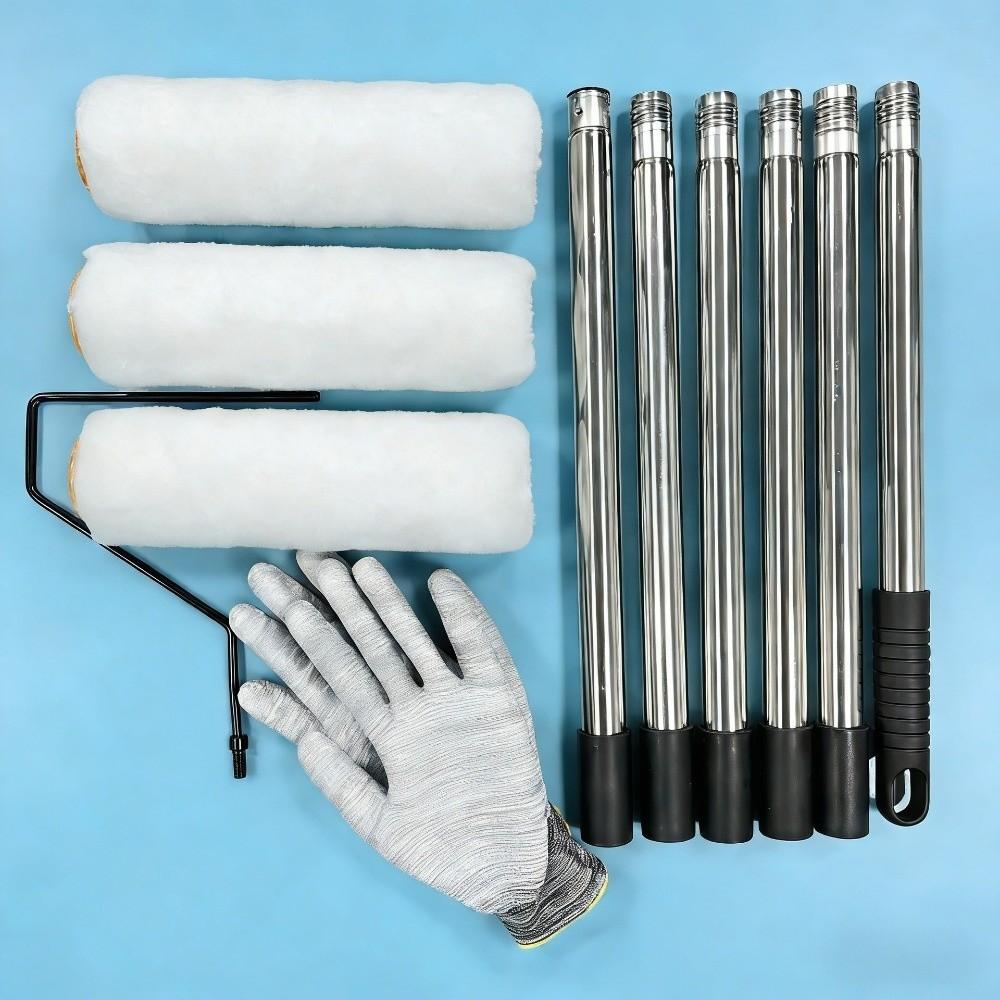 Detachable Paint Roller 170/205/240cm Latex Paint Brush Set  Household Use