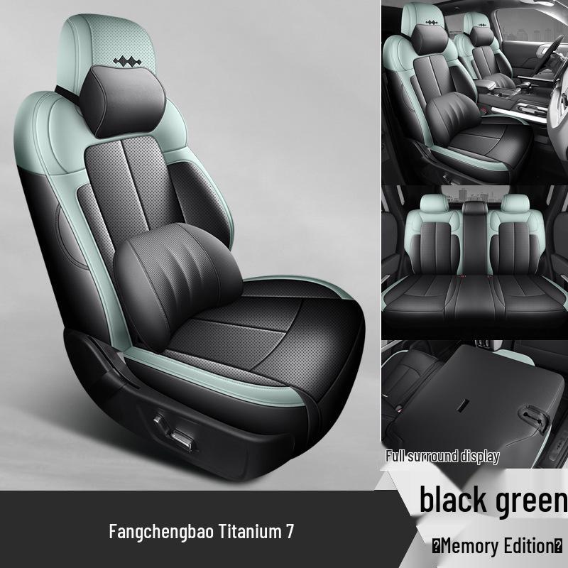 Formula Leopard Titanio Cuscino per 7 Posti: Copertura Traspirante in Camoscio a Copertura Totale per Tutte le Stagioni.
