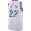 Nike Butler NBA Heat 24-25 Season South Beach City Edition Adult Jersey Basketball Tank Men Jerseys White HJ6706-100