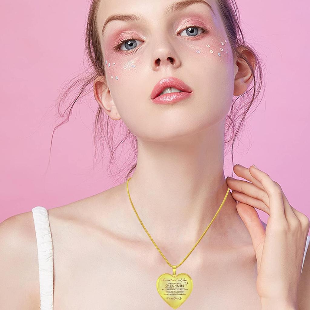 2 Collane Amicizia Cuore Per Ragazze - Ciondolo BFF In Oro E Argento, Regalo Migliore Amica