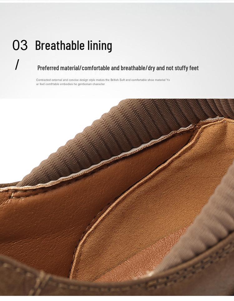 Men's Lightweight Luxury Casual Shoes – Versatile, Comfortable, Soft Sole Driving Shoes with Trendy Chinese Style