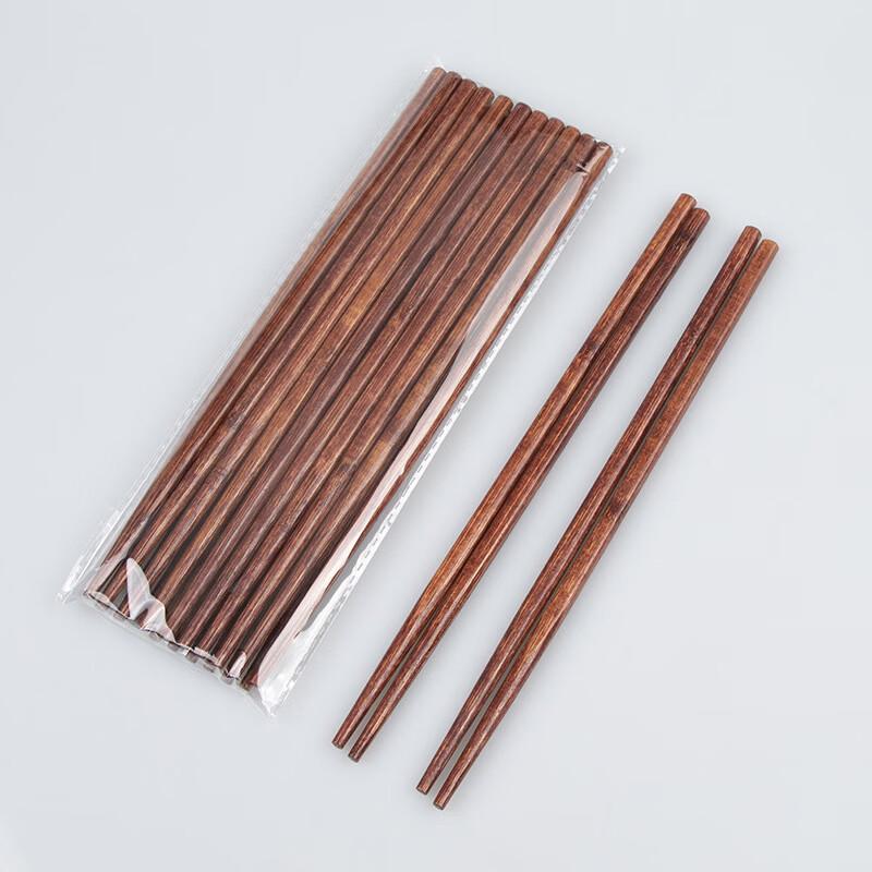 

Yinmai Imitation Rosewood Bamboo Wood Chopsticks 10 Pairs