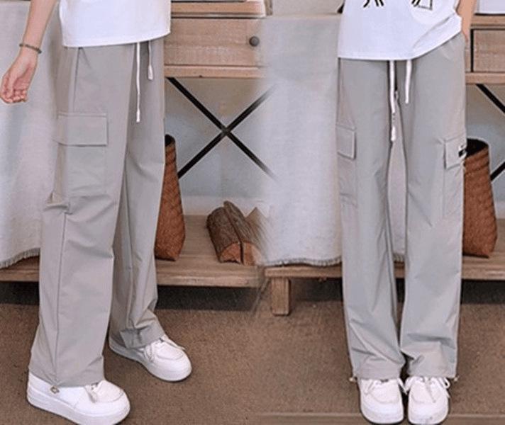 Girls' Summer 2026 Short-Sleeved T-Shirt & Long Pants Two-Piece Set for Students