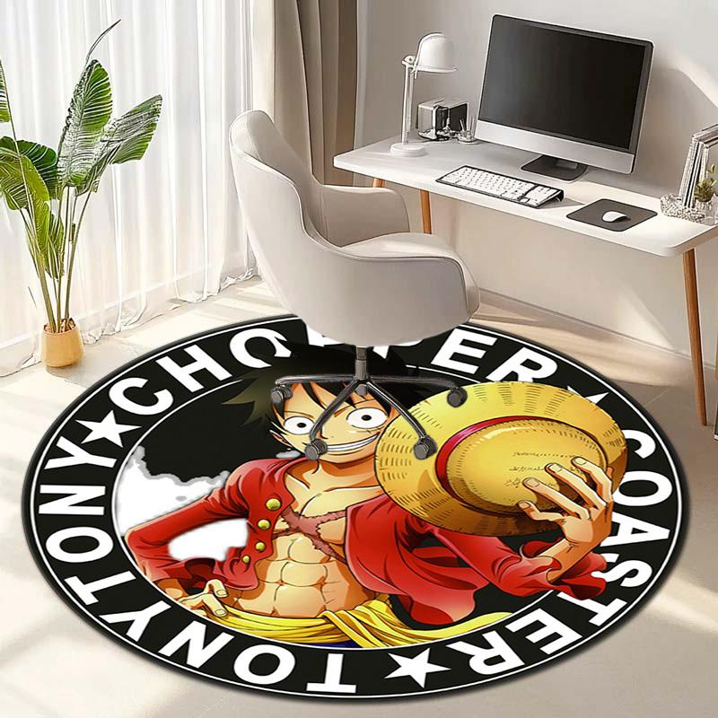 Cute Monkey D. Luffy from the Japanese manga ONE PIECE carpet is soft, home, bedroom, door mat decoration, and non slip carpet E5