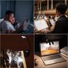 Ahvqevn 2pcs Music Stand Light Clip-on LED Book Light Dual Arm Reading Lamp for Bedside Books 360 Degree Adjustable Clip