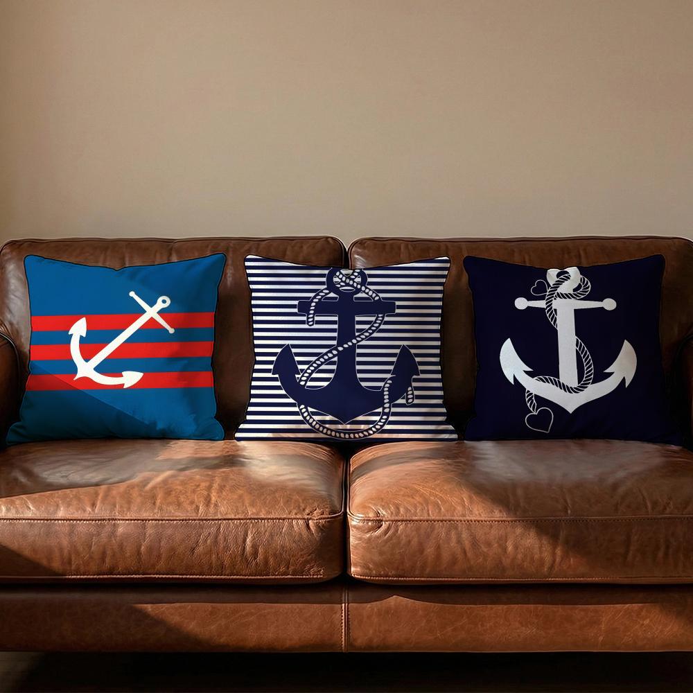 Oocean sailor Cushion Cover Soft Reversible  Durable Pillow Cover  MultiScene Use for Home  Car Daily Comfort