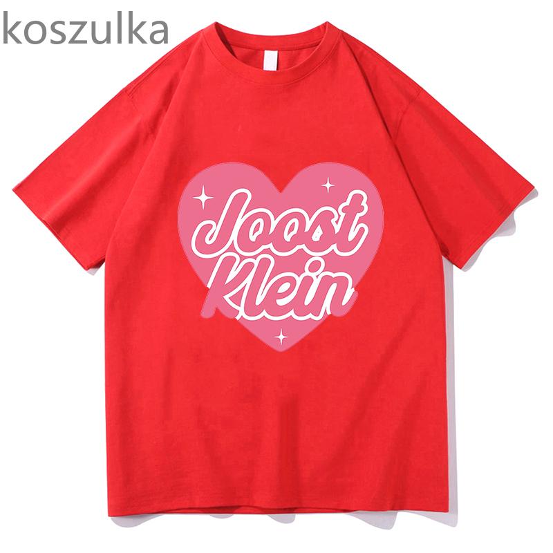 I Love  Merch Heart Cartoon Print T-shirts Short Sleeve Casual Women/Men Tee-shirt Casual Spring Cotton Soft Tshirts
