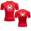 Men's Compression Shirt Fitness Sport Running Tight Gym TShirts Athletic Workout Quick Dry Tops Tee Summer Sweat Absorbing Tight Fit