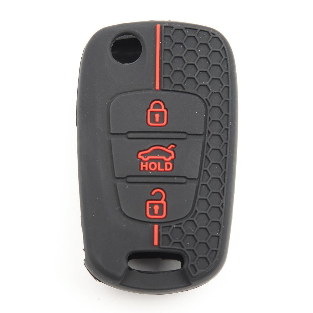 Key Fob Cover for Hyundai Anti-Scratch Guard Shockproof Protection Soft Grip Texture Responsive Button Touch Dust Resistant Cover Easy Install Design