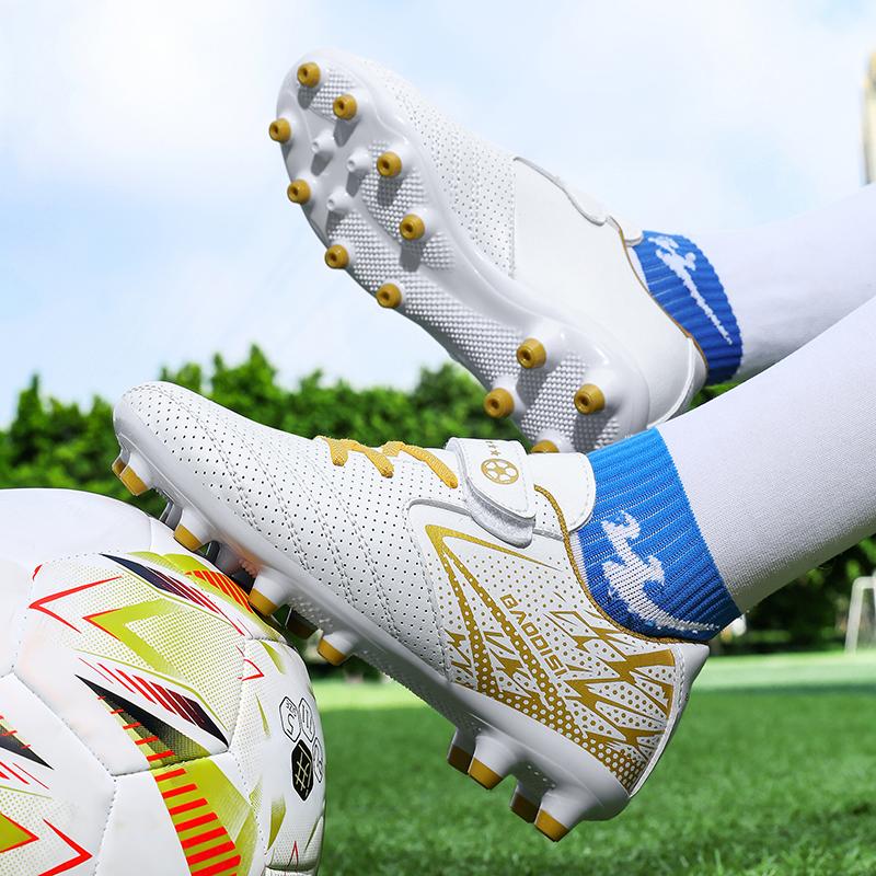Kids Soccer Shoes Boys Football Shoes Training Artificial Captain Football Shoes Kids Football Shoes