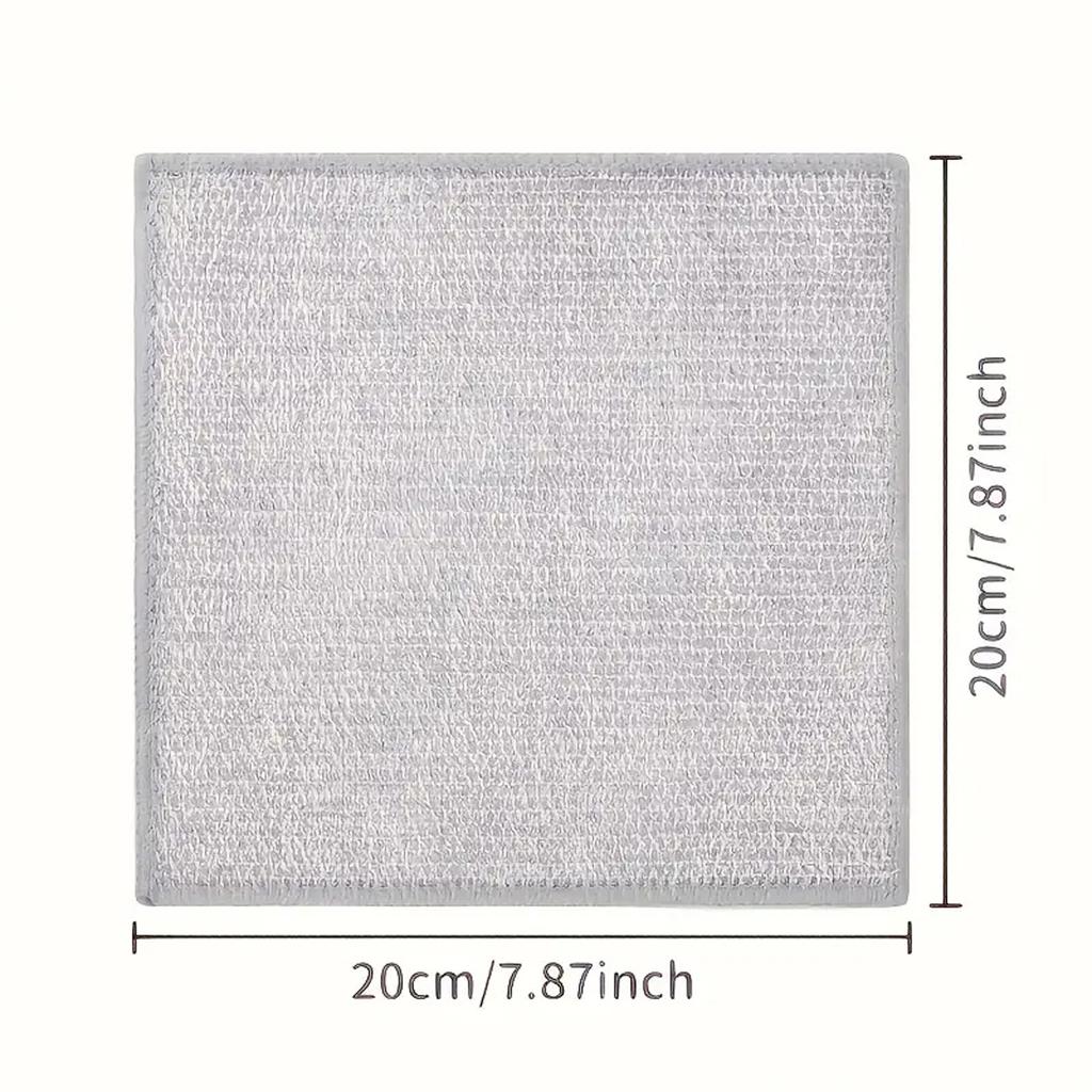 Brush Bowl Cloth Scratch Resistant Mesh Gauze Single-Layer Double-Layer Reusable Cleaning Kitchen Supplies Cleaning Cloth