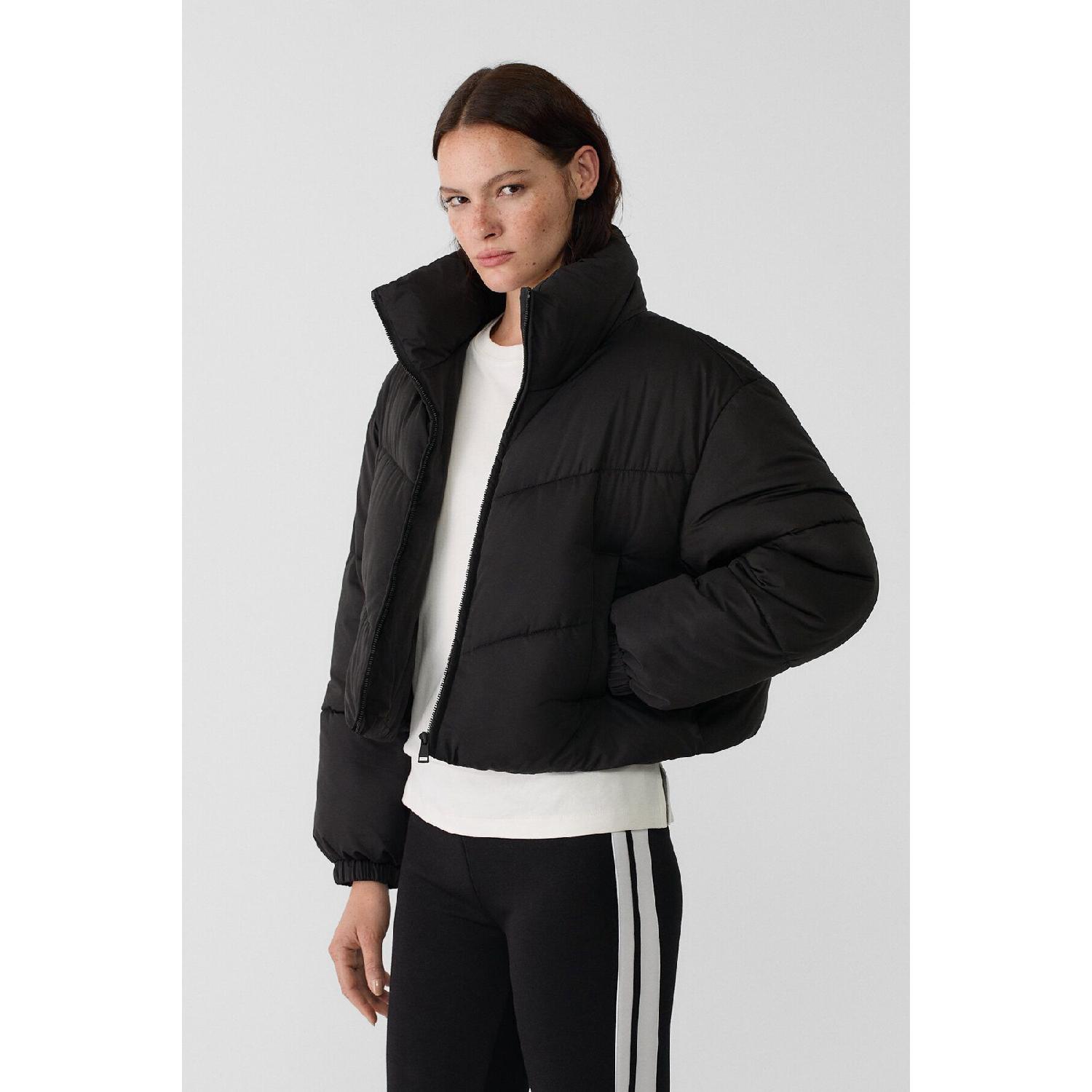 

Short Puffer Jacket S чёрный