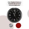 Dashboard Clock Stick On Luminous Automotive Interior Accessories Portable Tiny Dash Digital Watch For Travel Driving Commuting