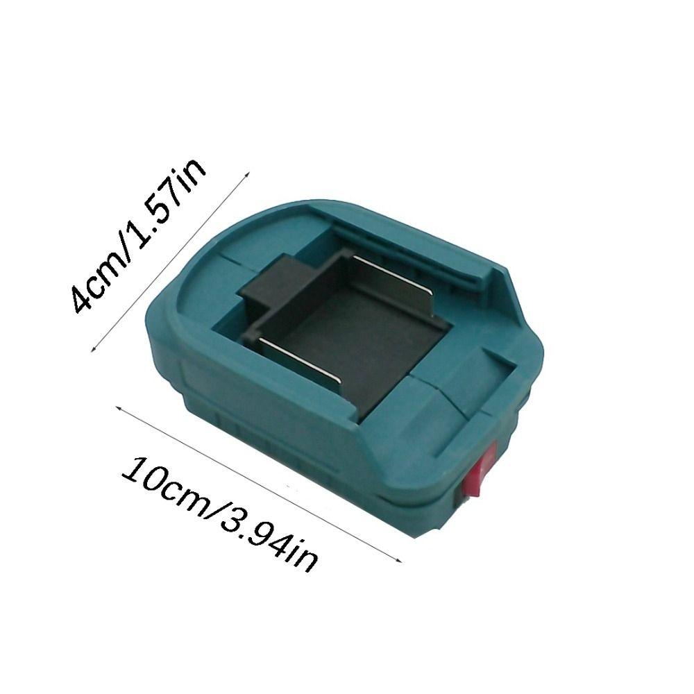 BL1830 BL1840 BL1860 18V Battery Adapter Connector Portable DIY Tools Mount Converter with Switch Battery Holder Mount