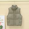 Disposable Vest Women's Autumn and Winter Fashion Stand-up Collar Warm Loose Cotton Waistcoat Outer Wear Vest