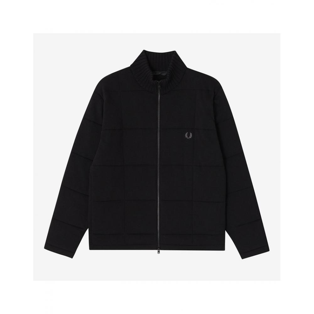 

Fred Perry Quilted Knit Jacket Afpm2336554 102 M