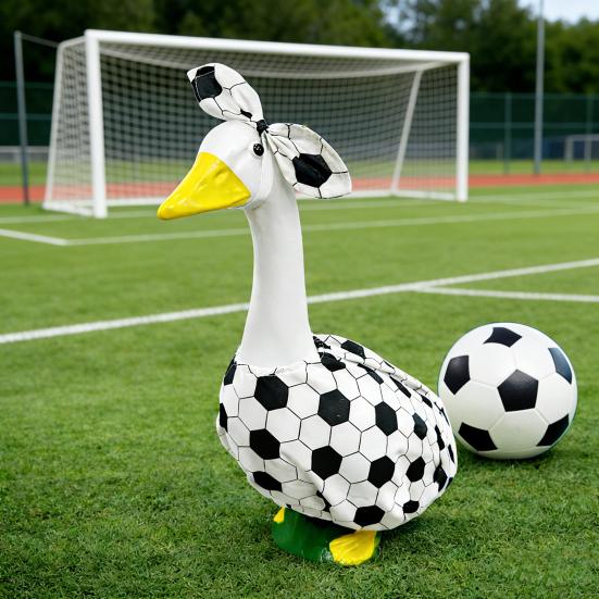 1 Set Football Porch Goose Costumes Football Goose Outfit And Bow Party Costume