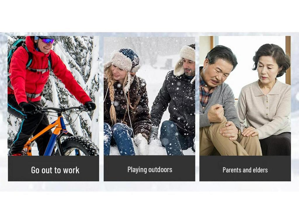 Smart Electric Heated Socks for Skiing and Warmth – Cotton Heating Socks