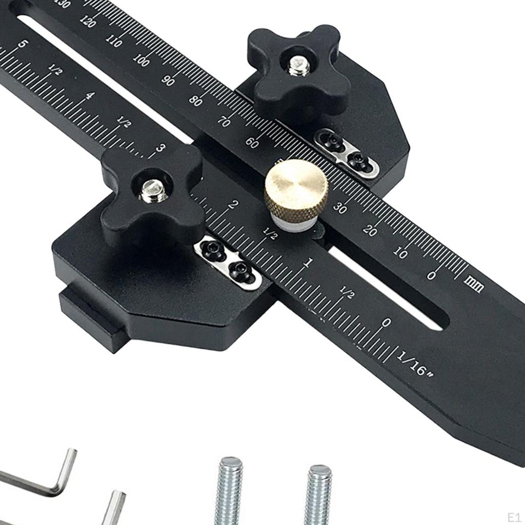 Thin Jig Table Saw Guide for Repeat Narrow Strip Cuts Max 140mm Professional Sturdy Easy Use