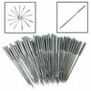 Sewing Needle for Singer 2020 HAX1 130/705Hfor Singer Brother Janome Pfaff Toyota Elna Viking and So On (100pcs Mix)