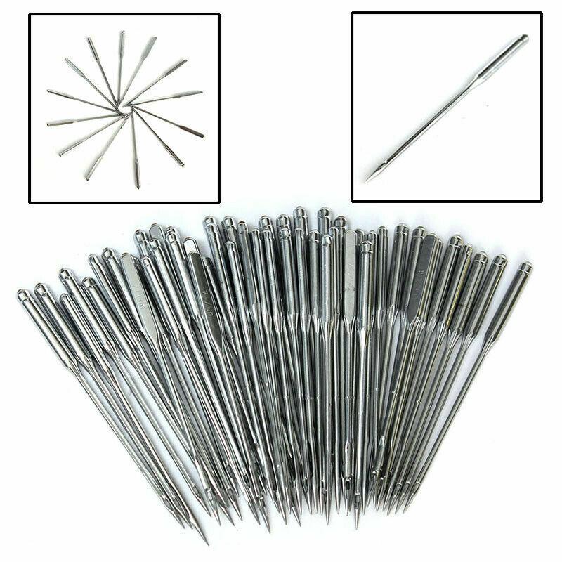 Sewing Needle for Singer 2020 HAX1 130/705Hfor Singer Brother Janome Pfaff Toyota Elna Viking and So On (100pcs Mix)