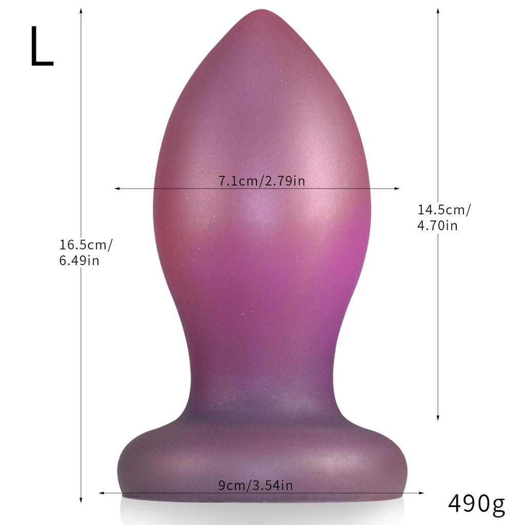 Super Sized Silicone Anal Plug  Strong Suction Cup  Dildo  Male and Female Flirtation  Anal Dilator  Adult Masturbator  Erotic SM