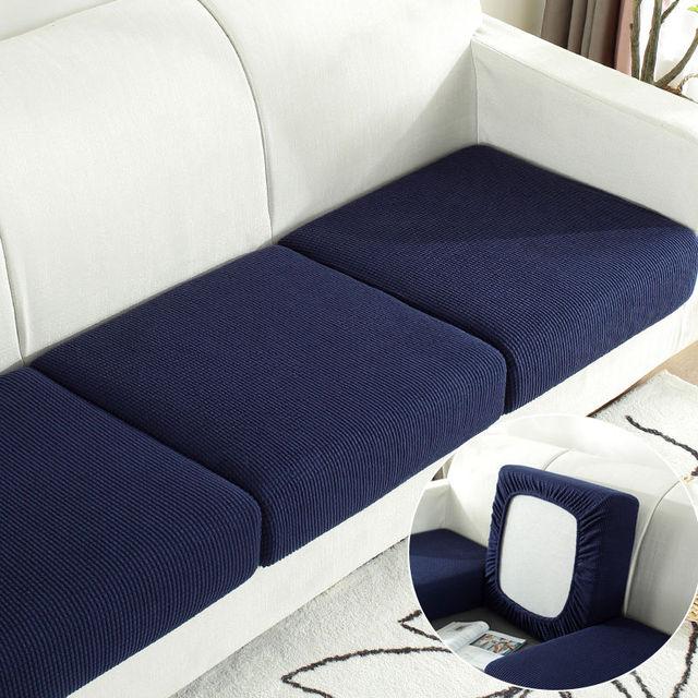 Thickened Plush-touch Sofa Cushion Cover Elastic All -Inclusive Living Room Sofa Cover Removable And Machine Washable Furniture Protective