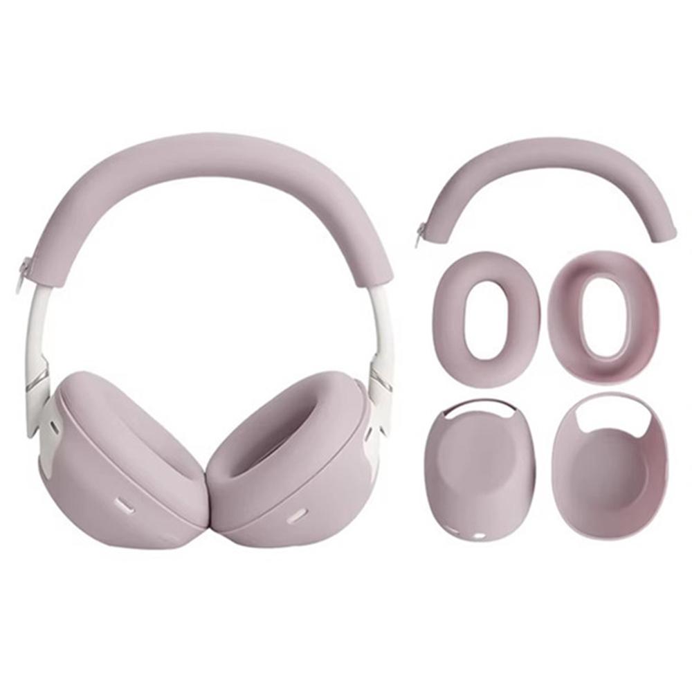 Pro Sony WH-1000XM6 Silikonový obalový set s krytem náhlavního oblouku, ochranné náušníky na sluchátka, krytky