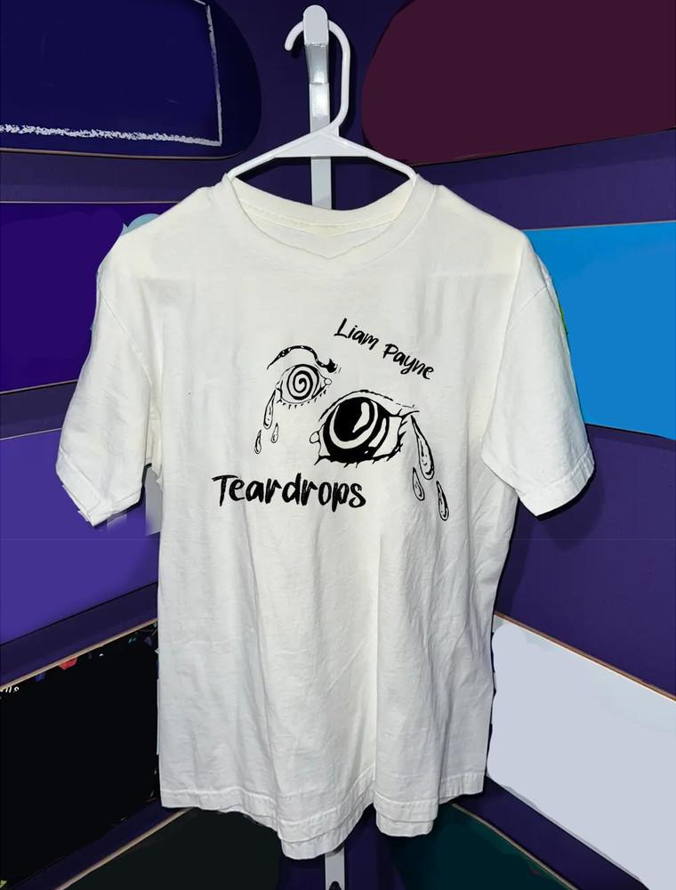 Liam Payne Teardrops Album Tee Cotton Men Women Tee Short Sleeve Shirt Unisex T-Shirt XXXL