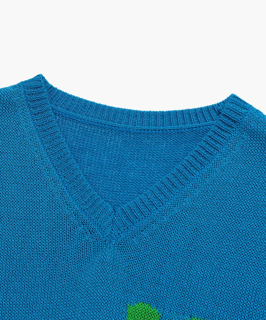 ISTKUNST Fire U Mesh Vest_Blue(Ik2Dmmk632A)