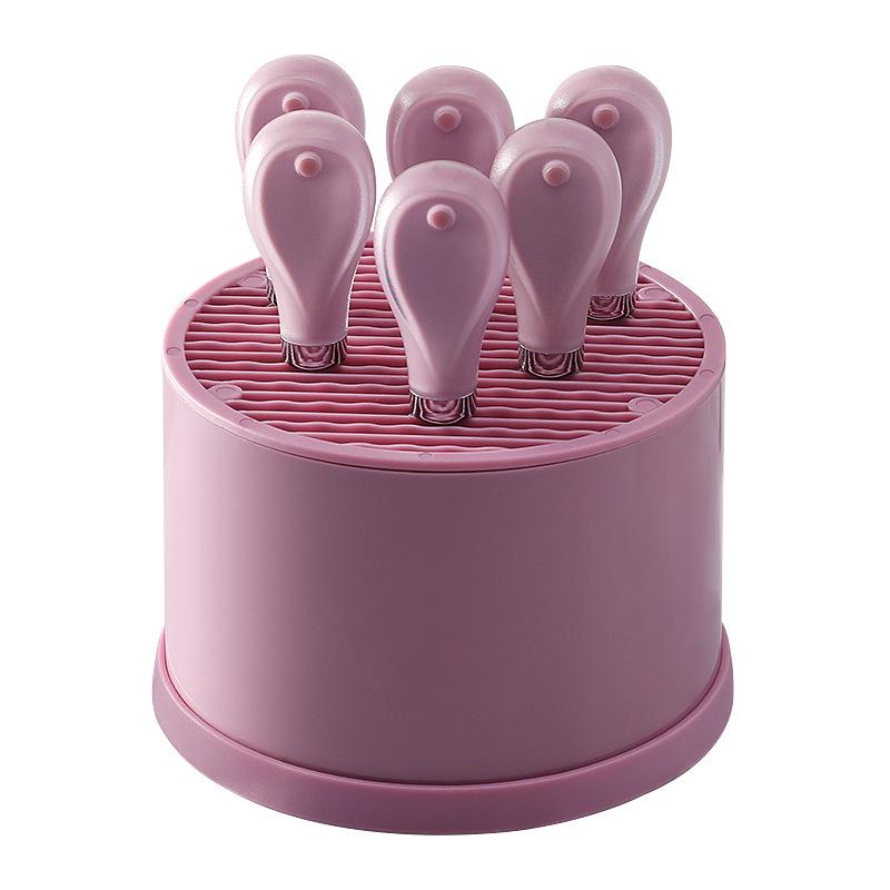 6-Piece Stainless Steel Cheese & Butter Knife Set