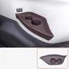 Third-Row Cup Holder Silicone Mat for Toyota Sienna & Granvia - Modified Car Interior Accessory