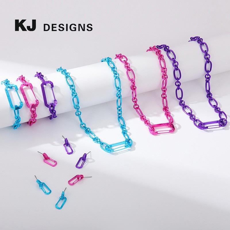 

Kenjie Y2K Electroplated Metal Chain Necklace Set - Women s Fashion Trends