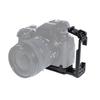 NICEYRIG Camera Cage L-Shaped Plate for Panasonic LUMIX S5 / LUMIX S5 Mark II / LUMIX S5 Mark II X / Panasonic DC-G9M2 - 405
