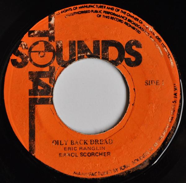 

7inch Record ERROL SCORCHER Oily Back Dread NONE Total Sounds Jamaica Reggae Ska Dub Used