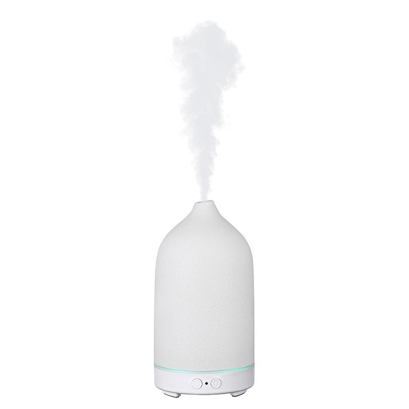 Keramik Ultraschall Aroma Diffusor & Luftbefeuchter mit 160ml Fassungsvermögen und Stimmungslicht