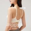 Lace Cooling Seamless Wireless Bra, Breathable Push Up Anti-Sag Side Gathering Back Hook Women Bra