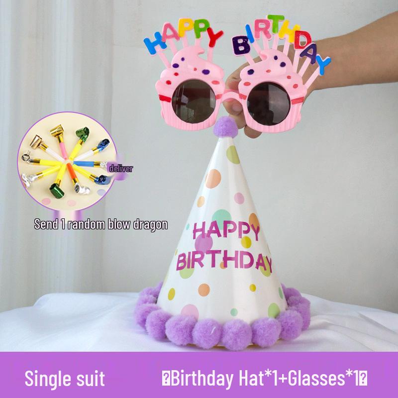 2025 Birthday Hat for Kids & Adults - First Birthday Party, Photo Props, Cake Hat