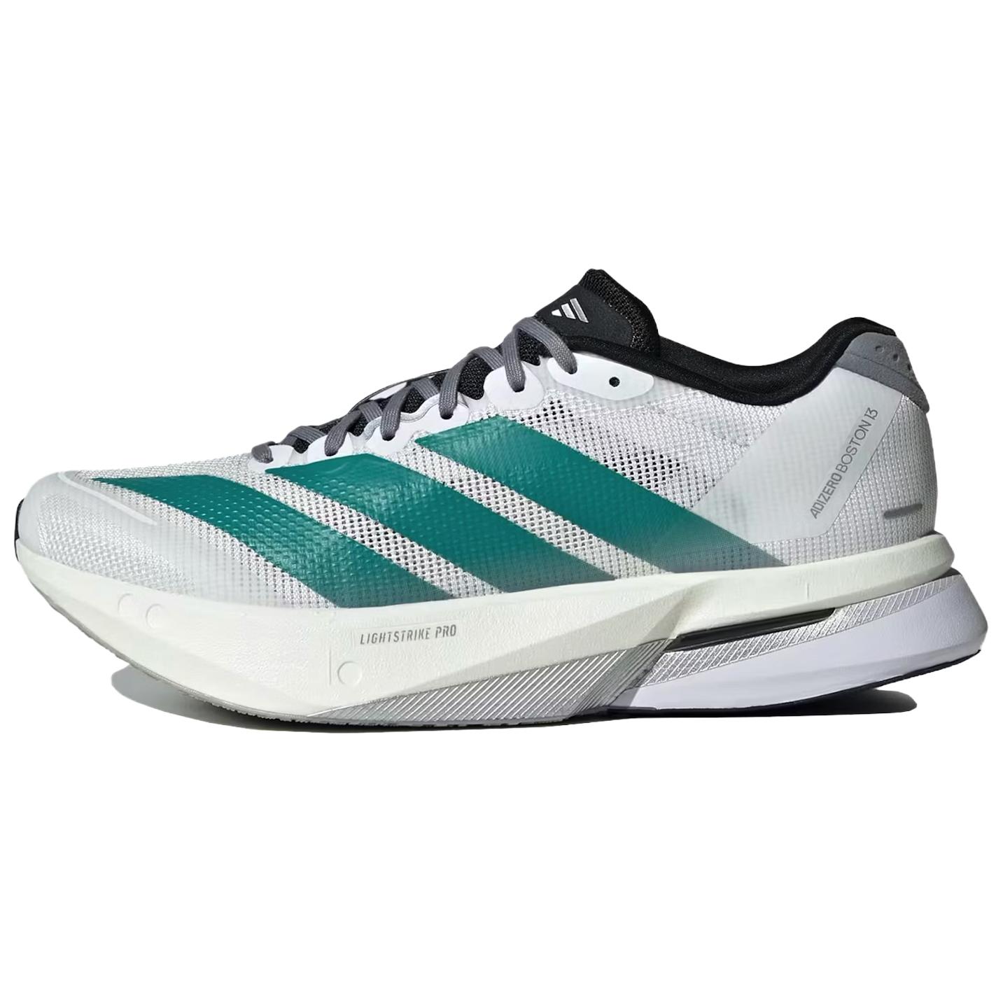 

Adidas Adizero Boston 13 White Pure Teal Women s 38.5