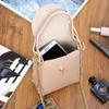 Vezze Conta Ecru Leather Handbag